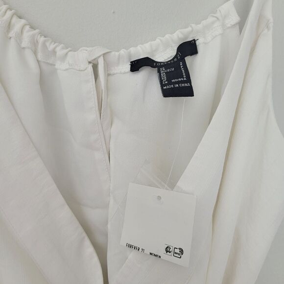 F21 strappy belted wrap dress - Picture 4 of 12